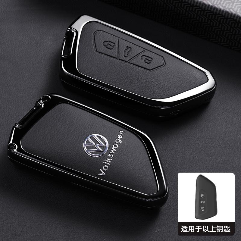 T26Alloy Car Remote Key Case Cover Protector Shell Bag for VW Volkswagen ID.3 ID.4 Golf 8 2022 2023 MK8 Auto Keychain Accessories
