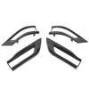 4Pcs Gloss Black Car Tail Light Trim Bezel Kit For Jeep Grand Cherokee 2014-2020
