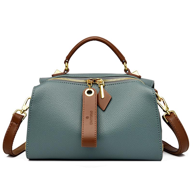 Hohe Qualität Einfarbig Leder Schulter Umhängetasche Für Frauen 2023 Luxus frauen Handtasche Designer Weibliche Messenger Tote Sac