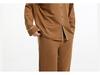 5A Antibacterial Men's Tencel Cardigan Pajamas - Long-Sleeve Lapel Design for Home or Outdoor Wear