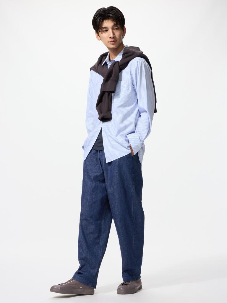 Uniqlo Stretch Easy Ankle Pants  Denim 