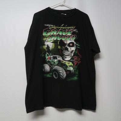 VTG 1997 Dennis Anderson039;s Grave Digger Monster Truck T Shirt XL Single Stitch Unisex T-Shirt