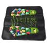 Walk Stone   Mat PP Stone Road Foot   Pad Black