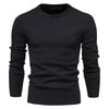 Maglione da Uomo Invernale Autunnale a 10 Colori, Girocollo Slim-Fit