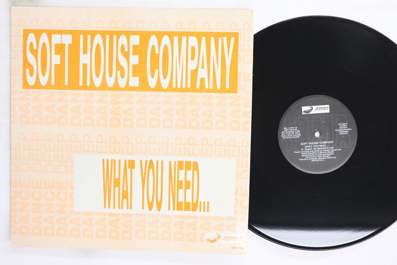 12inch Record SOFT HOUSE COMPANY What You Need... ICP006 Irma CasaDiPrim 1990 US Dance Electronica Used
