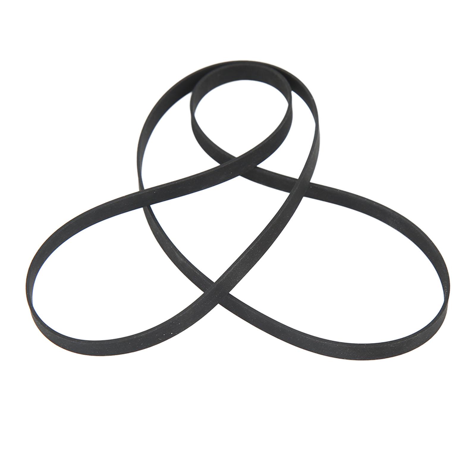 

Черный резиновый приводной ремень для проигрывателя пластинок, сменный, длина 49 см