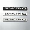 Металлический 3D значок-эмблема SKYACTIV G для решетки радиатора, багажника, крыла, декоративная наклейка