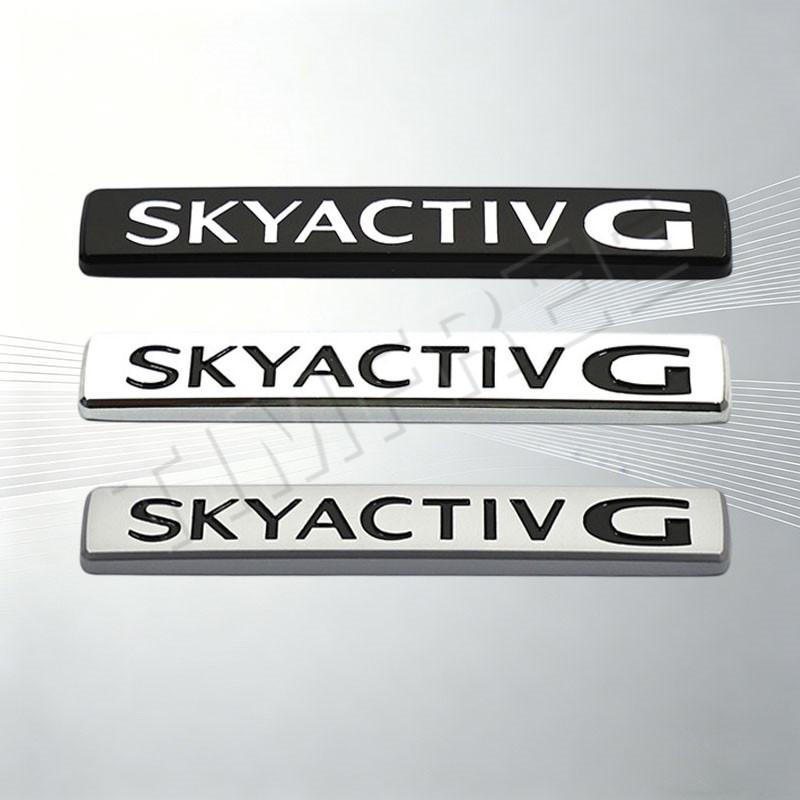 Металлический 3D значок-эмблема SKYACTIV G для решетки радиатора, багажника, крыла, декоративная наклейка