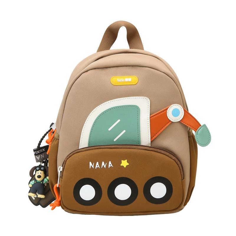 

Lightweight Trendy Kindergarten Backpack For Cute Stylish Unique Design For Kid хаки