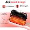 Wireless Hair Straightener Brush Heating Hot Comb Electric Hair Straightening Curly Multifunctional Iron Brush Comb Curler