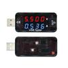 Digital USB Current Voltage Charging Detector 4 Digits Mobile Power Current Voltmeter Ammeter Voltage Charger Tester