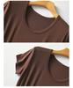 Rong Tai Tencel Wool Ribbed Cooling Slim Fit Tee - Short Sleeve 2026