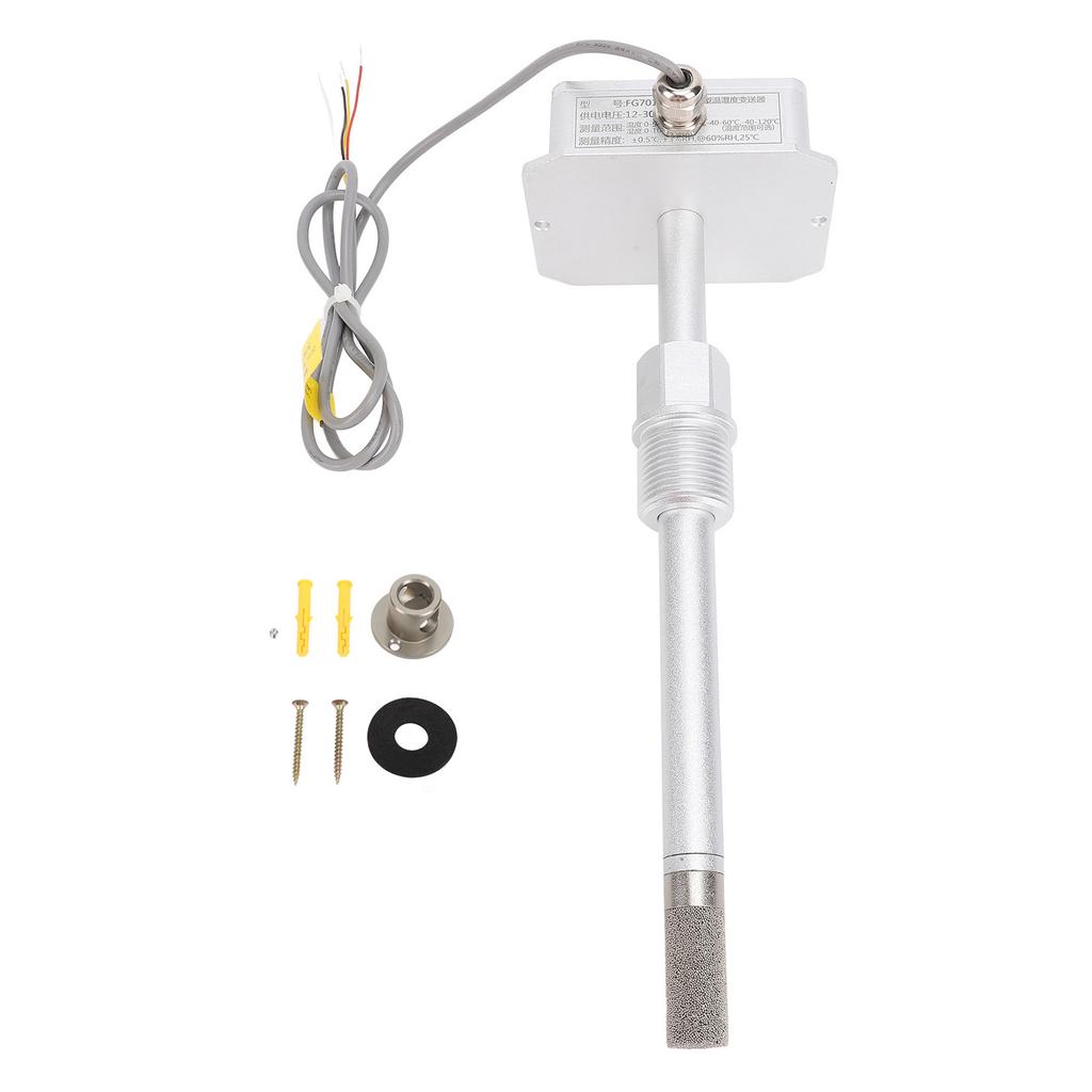 Senzor de Temperatură și Umiditate de Înaltă Precizie Tip Canal Montaj pe Perete Transmițător Industrial 4?20mA