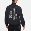 Nike Alphabet Logo Print Sports Casual Jacket Men Outerwear Black DM7900-010