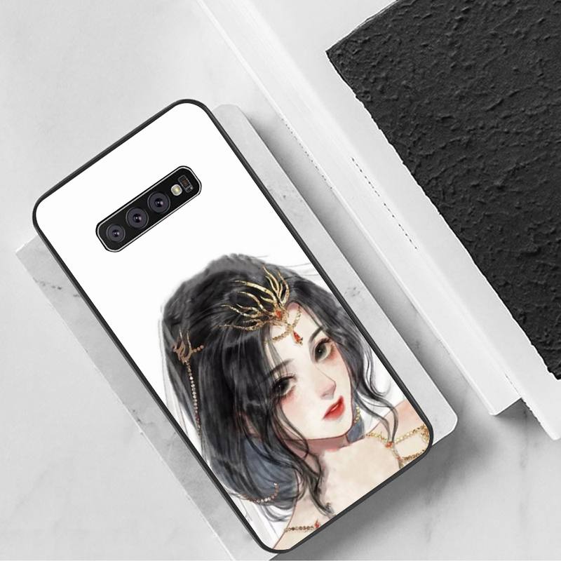 

Чехол для телефона в китайском стиле для Samsung Galaxy S7 Edge Plus S9 S20Plus S20ULTRA S10lite S225G S10 GalaxyS21S30