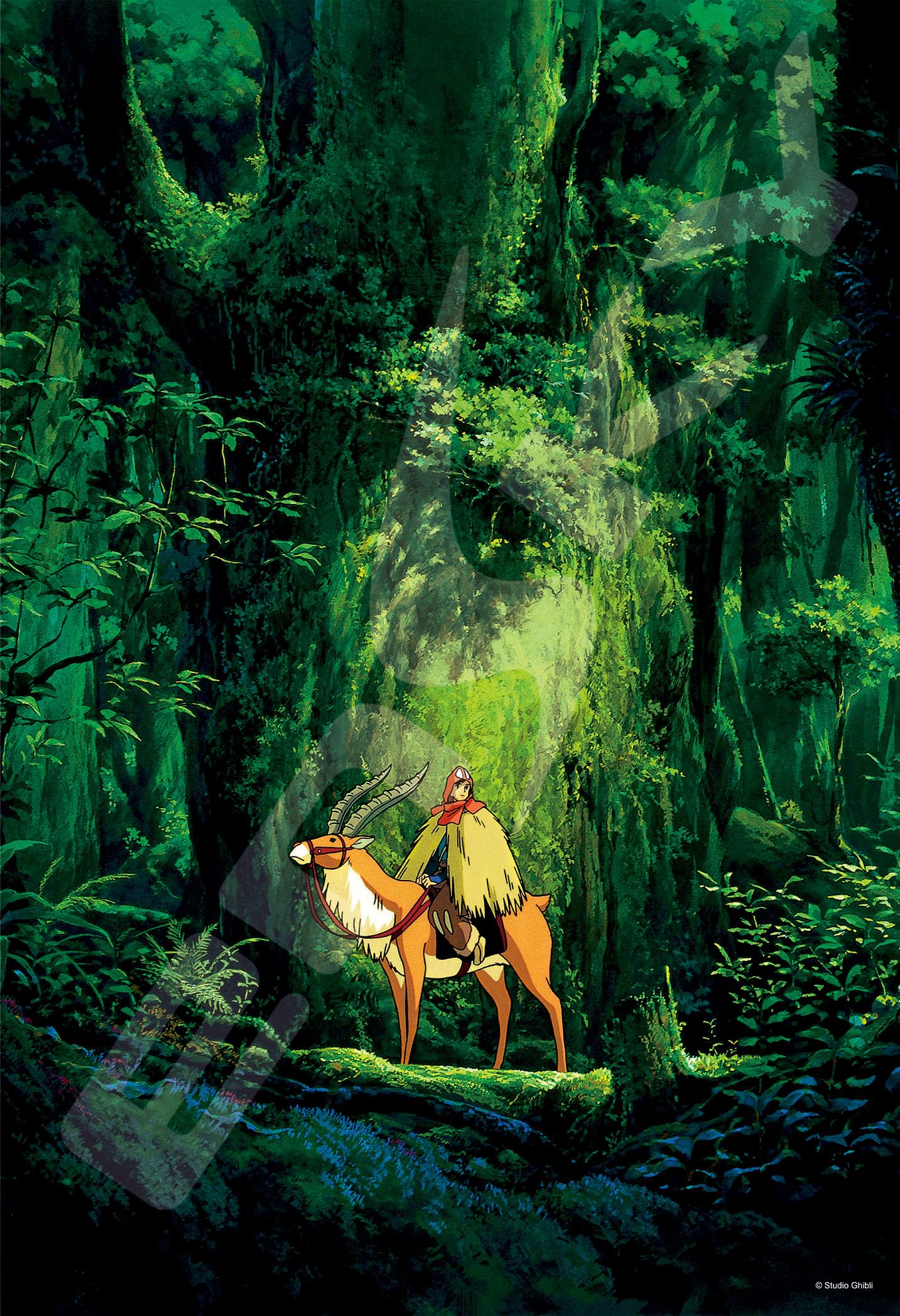 

Jigsaw Puzzle Princess Mononoke Departure 300 Pieces (300-421)