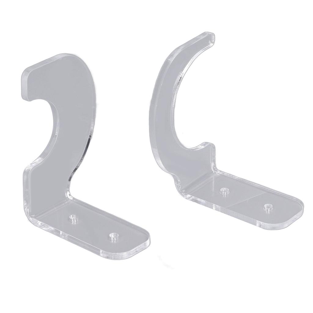 2Pack Wall Mount Sword Display Hanger Hanging Acrylic Holder Rack   for