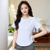 Summer Women's Slim and Thin Short-sleeved Casual Versatile Inner T-shirt
