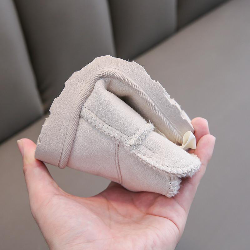 Girl's Fashion Snow Boots Boy's Thick Plush Ankel Warm Winter Boots