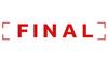 Printtoo Final Self Inking Rubber Stamp Pre-Inked Office Stamp- Home Office Business Stationery, Black- 42 x 9