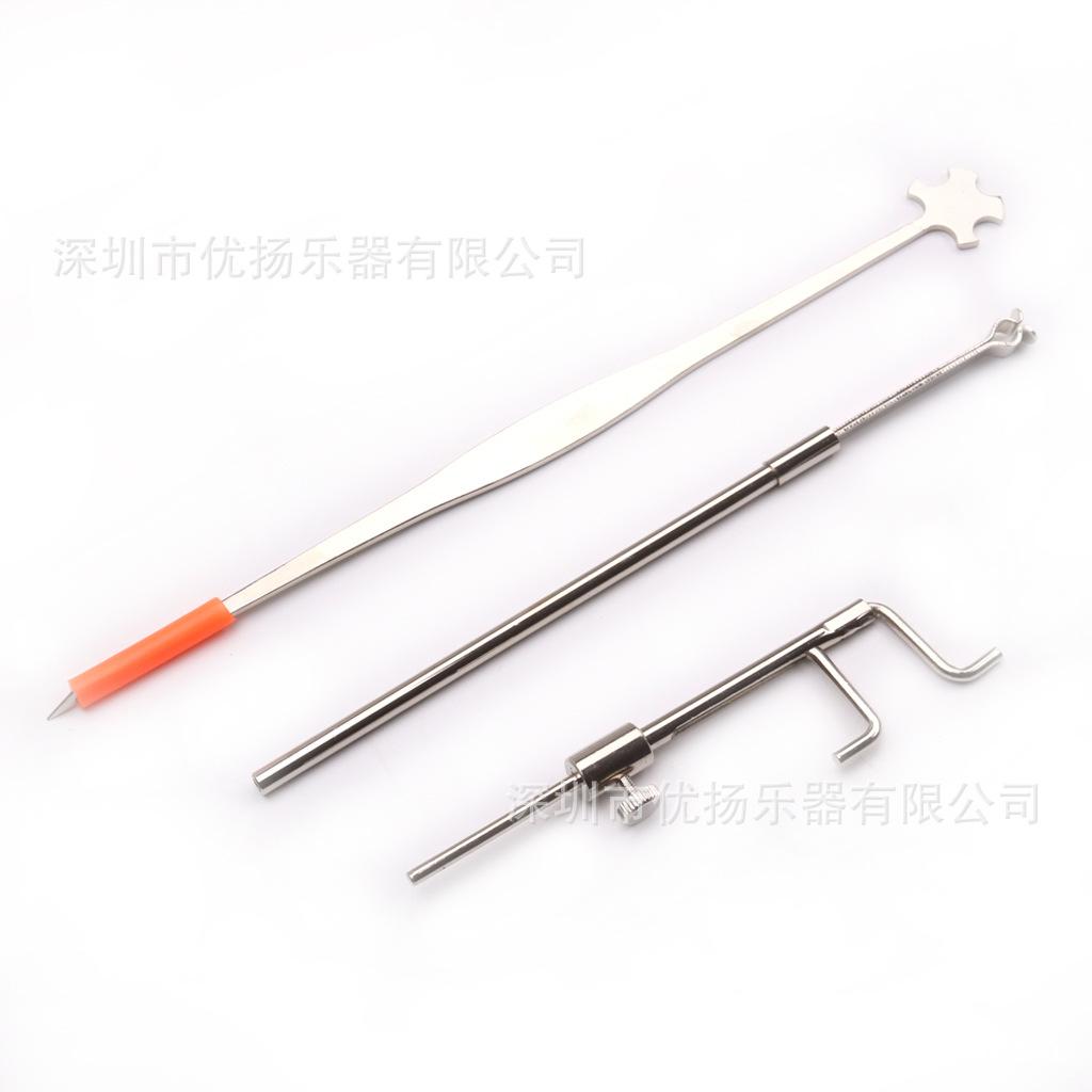 Violin Maker Tools Column Hooks Column Clips Column Length Calipers Violin Maker Tools Silver