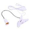 1,8M E27 Klemmlampe Fassung 360° Drehbar Mit EU-Stecker Schalter Kabel Aufhängung LED Halter Innenleuchte Befestigung
