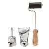 1080W 220V 50Hz NOUVEAU Pistolet à Air Chaud en Plastique Outil de Soudure Kit Buse et Rouleau de Pression pour Machine à Souder
