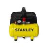 Compresseur - horizontal - stanley - silencieux - 6 l - 1 hp - silencieux
