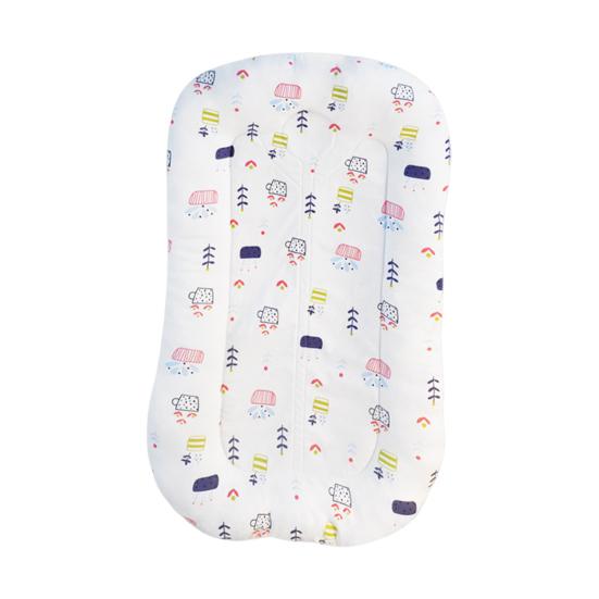Baby Lounger Newborn Infant Lounger with Detachable Washable Cover Breathable Baby Lounging Cushion for Babies Tummy Time Bed Couch Use