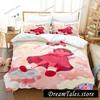 Home Textile Cartoons Bee Puppy Cat Cover Duvet Cover Pillow Case Boy Girl Polyester Bedding Set King Queen Twin Size