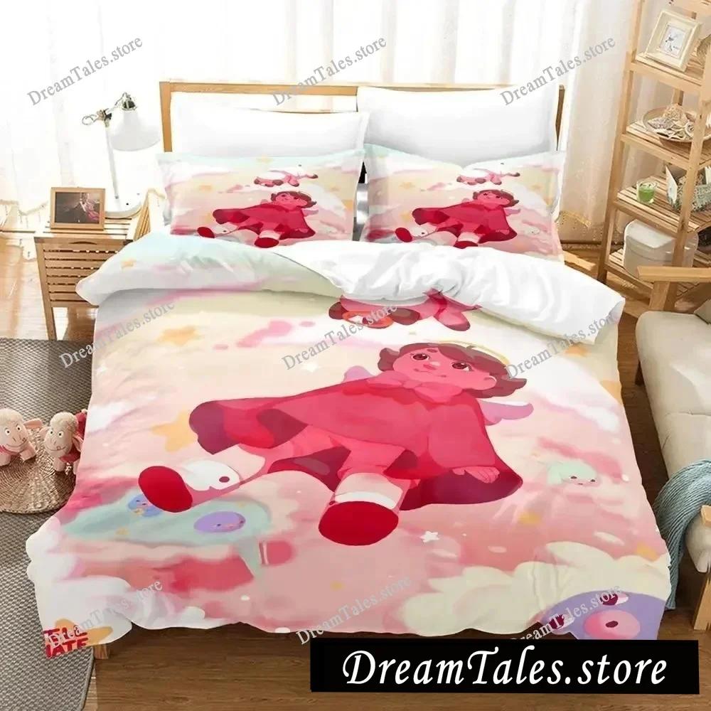 Home Textile Cartoons Bee Puppy Cat Cover Duvet Cover Pillow Case Boy Girl Polyester Bedding Set King Queen Twin Size