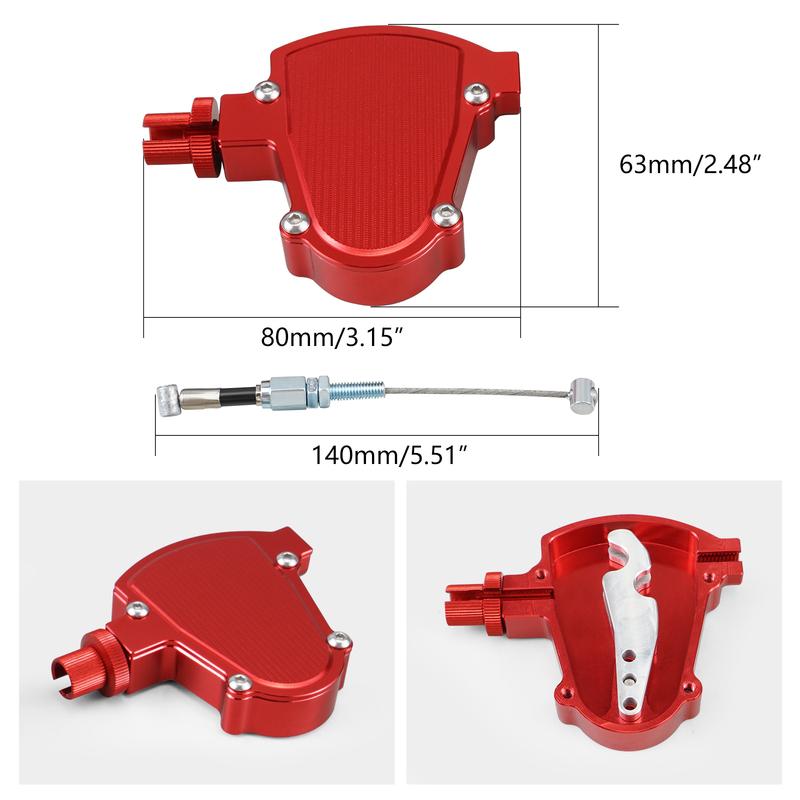 22mm Stunt-Kupplung Easy-Pull-Kabelsystem für Honda CBR 600RR CRF450R CRF250R CRF250X CRF450X CRF230L CR80 CR125 CR250 XR650R