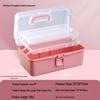Foldable Three-Tier Extra Large Guka Nail Art & Tool Storage Box for Art Students