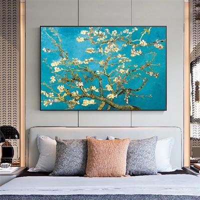 Mandelblüten-Blumen-Leinwandgemälde von Van Gogh, impressionistische Wandkunst, Poster und Drucke, Leinwandbild für das Wohnzimmer