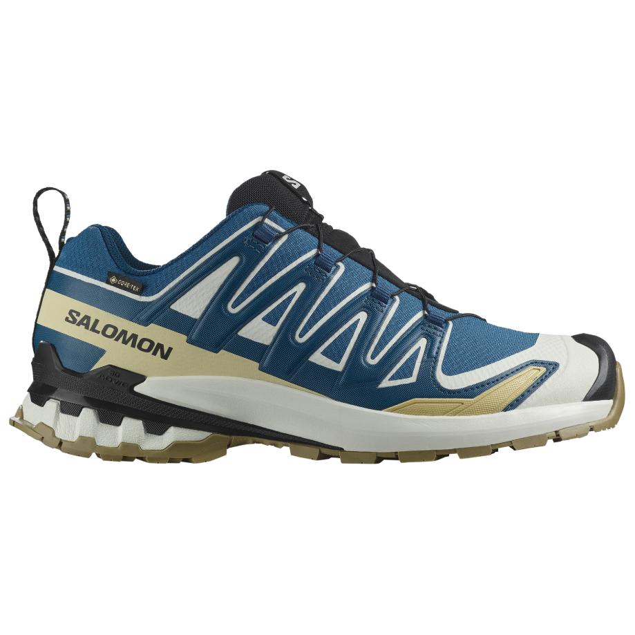 SALOMON XA Pro 3D V9 GTX Comfortable Slip-Resistant Durable Waterproof Low-Top Outdoor Functional Shoes Men Shoes Blue 478174