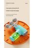 9-Head Silent Mini Fascia Gun: Multi-Functional Muscle Massager for Men & Women, Neck & Body Relaxation.