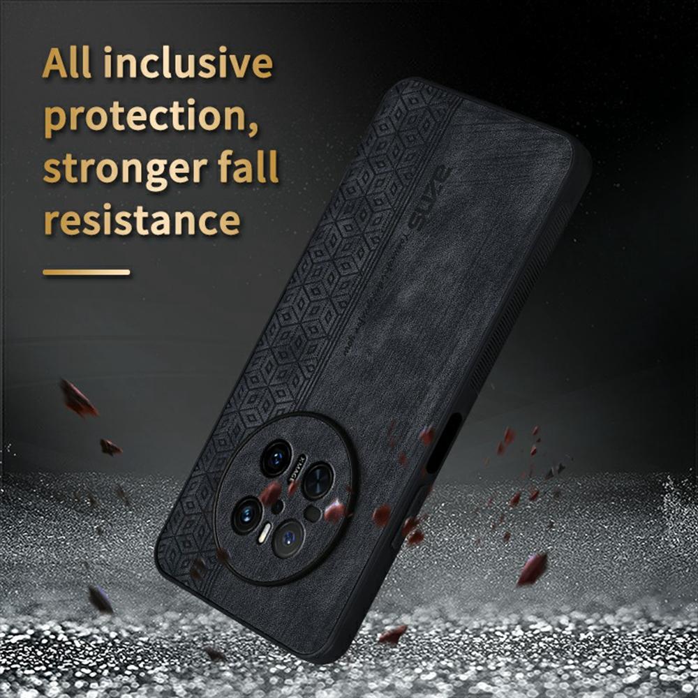 AZNS For Huawei Mate 70 Case Protective PU Leather Covered TPU Phone Shell