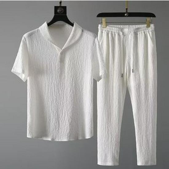 Pantaloni da Lavoro Larghi Taglie Forti da Uomo Gamba Dritta Casual da Esterno 2026