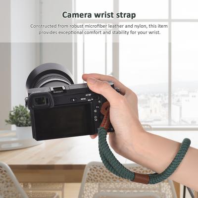 26.5cm Adjustable Camera Wrist Strap Lanyard for Camera Hand Strap for DSLR Digital Mirrorless Cameras