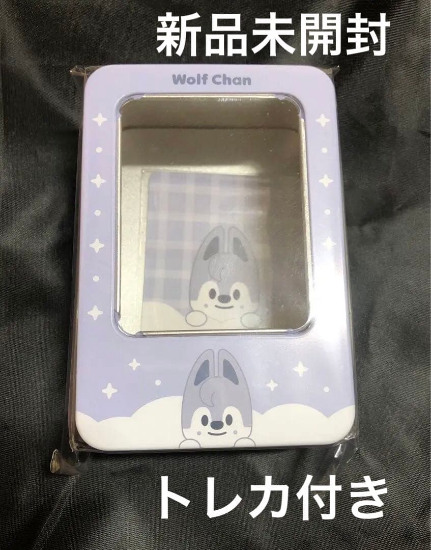 

[USED] Bang Chan Wolf Chan Stray Kids Pop-up Tincase