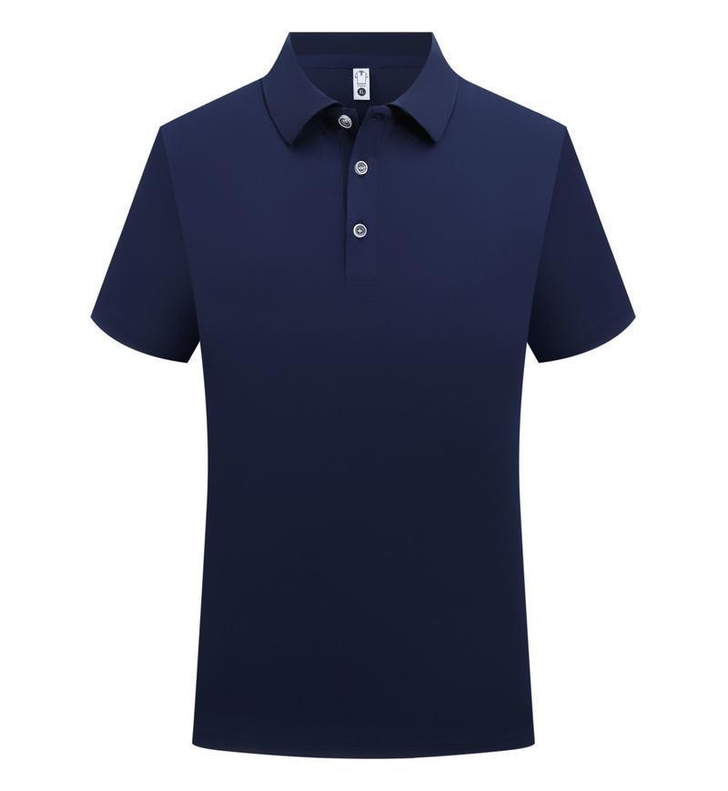 Kurzarm Umlegekragen Kundenspezifisches Poloshirt - Unifarbe, Werbe-T-Shirt, Arbeitskleidung Uniform, Doppelring-Schnalle.