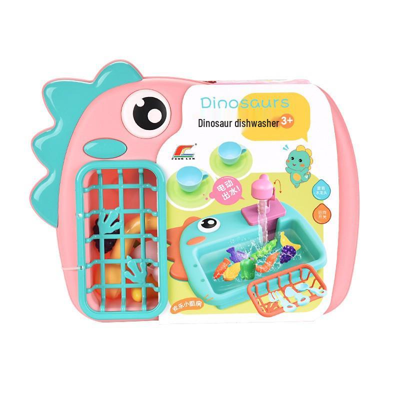 Educational Kitchen Role-Playing Dishwasher Toy for Kids