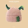 Autumn and Winter Boys and Girls Children's Hats Baby Hats Cute Cartoon Bears Plush Hats Thermal Hats Ear Protectors Knitted Hats