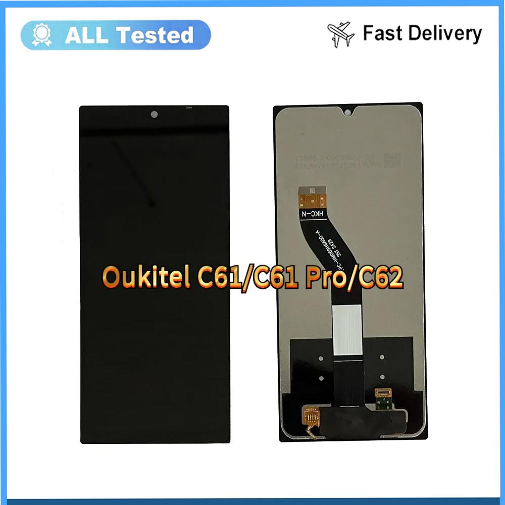 

LCD Screen and Digitizer Full Assembly For Oukitel C61 C61 Pro C62