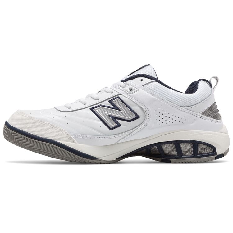 

New Balance 806 Белые мужские кроссовки Темно-синие MC806W 42