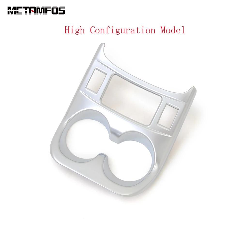 For Nissan Qashqai 2014 2015 2016 Matte Center Console Water Cup Holder Panel Cover Trim Frame Interior Accessories Car Styling