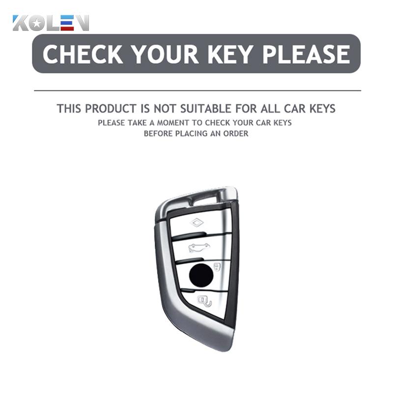 Fashion TPU Car Remote Key Case Cover Shell Fob for BMW X1 X3 X5 X6 X7 1 3 5 6 7 Series G20 G30 G11 F15 F16 G01 G02 F48 Keyless