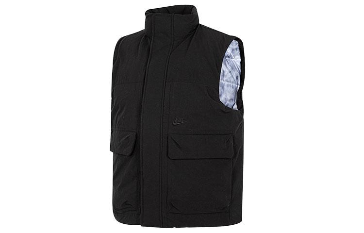 Nike Vests Men s Black Stand Collar Moderate Other DQ4305-010 XXL