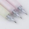 4PCS Cartoon Gel Inks Pen Retractable Gel Pen with Metal Clip Ergonomic Grip 0.5MM Tip Black Inks for Office School