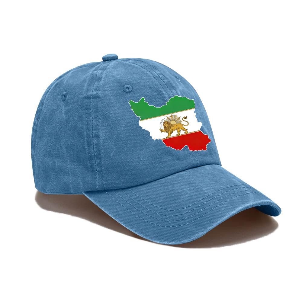 Unisex Fashionable And Comfortable Printed Baseball Cap синий